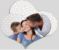 Puzzle Cuore Personalizzato con Foto - 119 Tasselli - Materiale: cartoncino pressato con finitura lucida